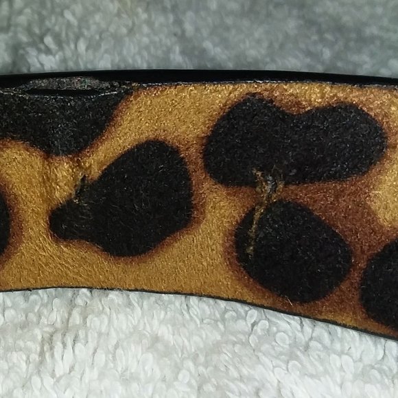 Leopard Print Belt - Picture 7 of 8
